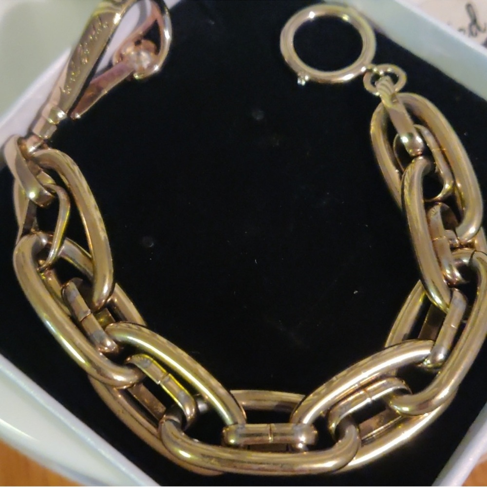 Henri Bendel Gold-Tone Chain Bracelet - Picture 4 of 4